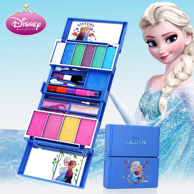 Disney Children's Cosmetics Toy Princess Makeup Box Set Frozen Girl ...