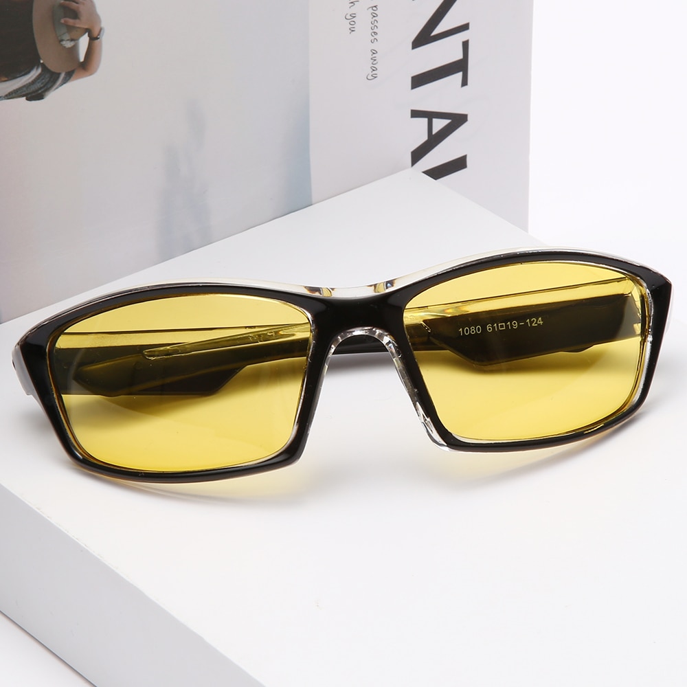 YAMEIZE Anti-glare Night Vision Glasses For Driving Men Polarized ...